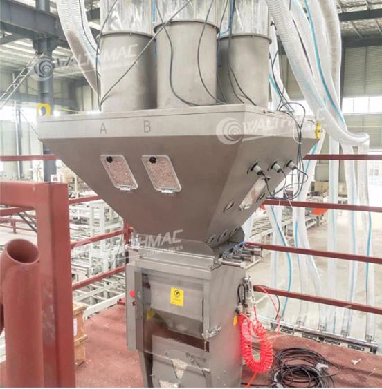 Commercial gravimetric batch mixer