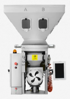 Plastic Granular Material Gravimetric Dosing Unit For Four Ingredient
