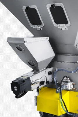 Plastic Material Blender Gravimetric Blending Suitable For Extrusion